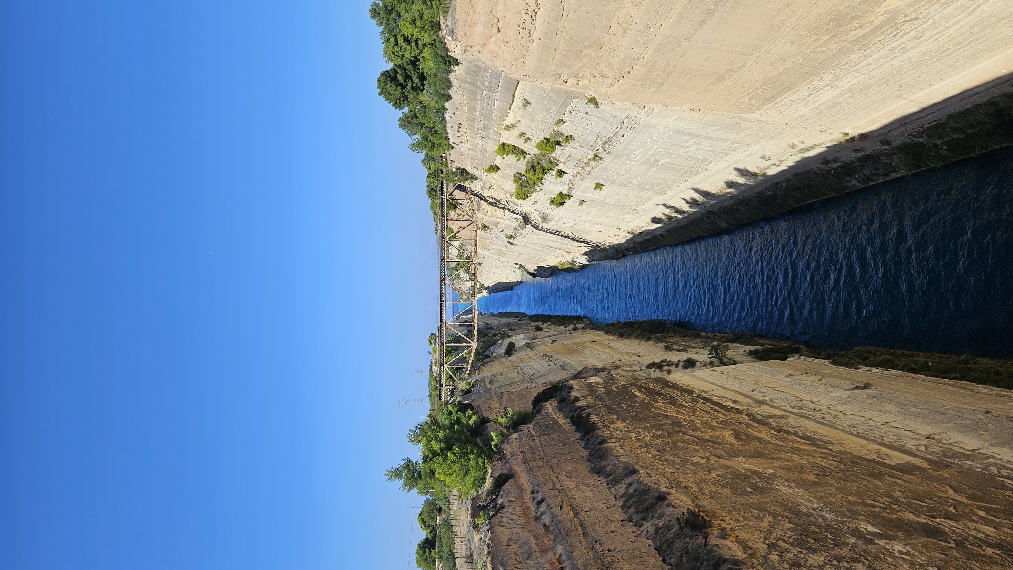 Corinth Canal. Photo: Doron hashai