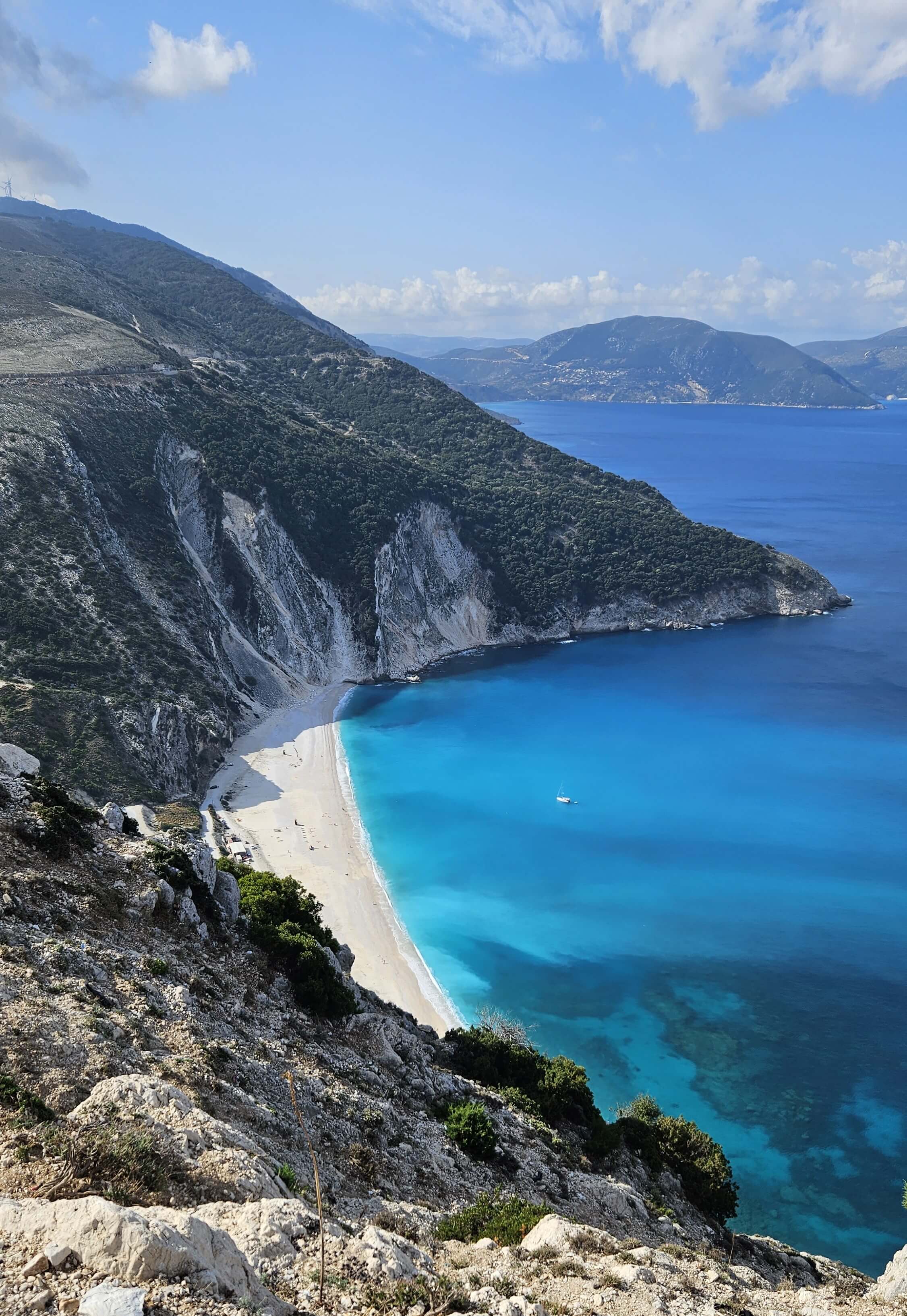 Myrtos Beach Kefalonia. Photo: Doron Hashai